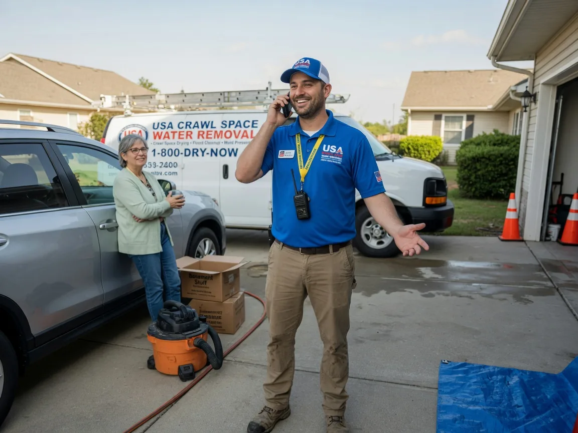 Crawl Space Water Removal Amity, AR FAQs